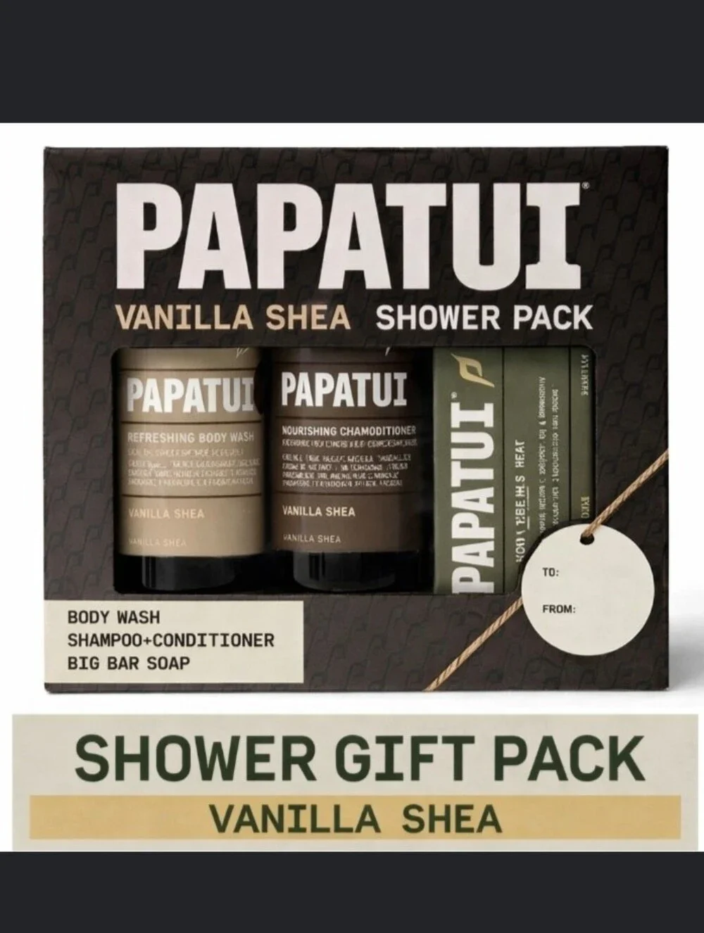 PAPATUI Vanilla Shea Shower Pack